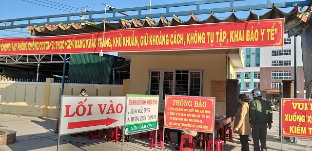 TTYT thị xã Hoài Nhơn thực hiện tốt công tác phòng, chống dịch Covid-19  (Ảnh Thùy Vy)
