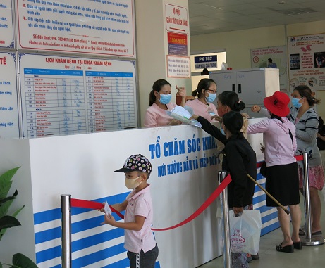 Bệnh viện Đa khoa tỉnh Bình Định không ngừng đổi mới,  nâng cao chất lượng khám, chữa bệnh hướng tới sự hài lòng  người bệnh (Ảnh: Thu Phương)