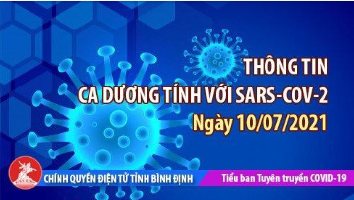 Thông tin về trường hợp thứ 19 dương tính với SARS-CoV-2 trên địa bàn tỉnh Bình Định