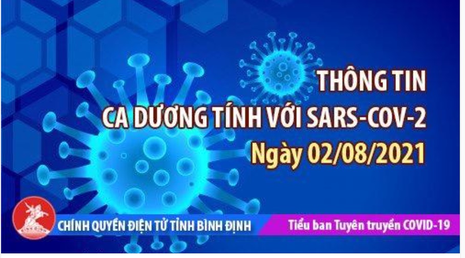 Thông tin các ca bệnh COVID-19 từ 198 - 211 tại Bình Định