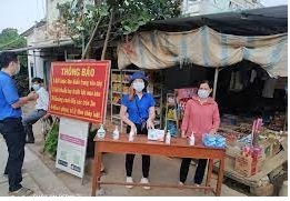 Đẩy mạnh công tác tuyên truyền phòng chống dịch COVID-19 trên địa bàn huyện Hoài Ân (Ảnh Nguồn Đài TT Hoài Ân)