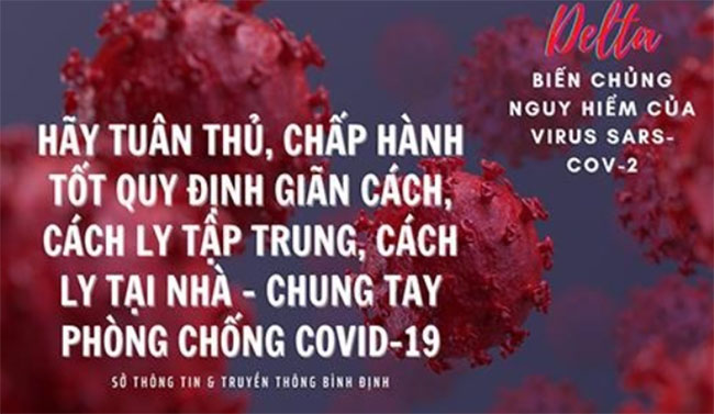 Thông tin tình hình dịch bệnh COVID-19 tỉnh Bình Định, tính đến 6h00 ngày 19/01/2022