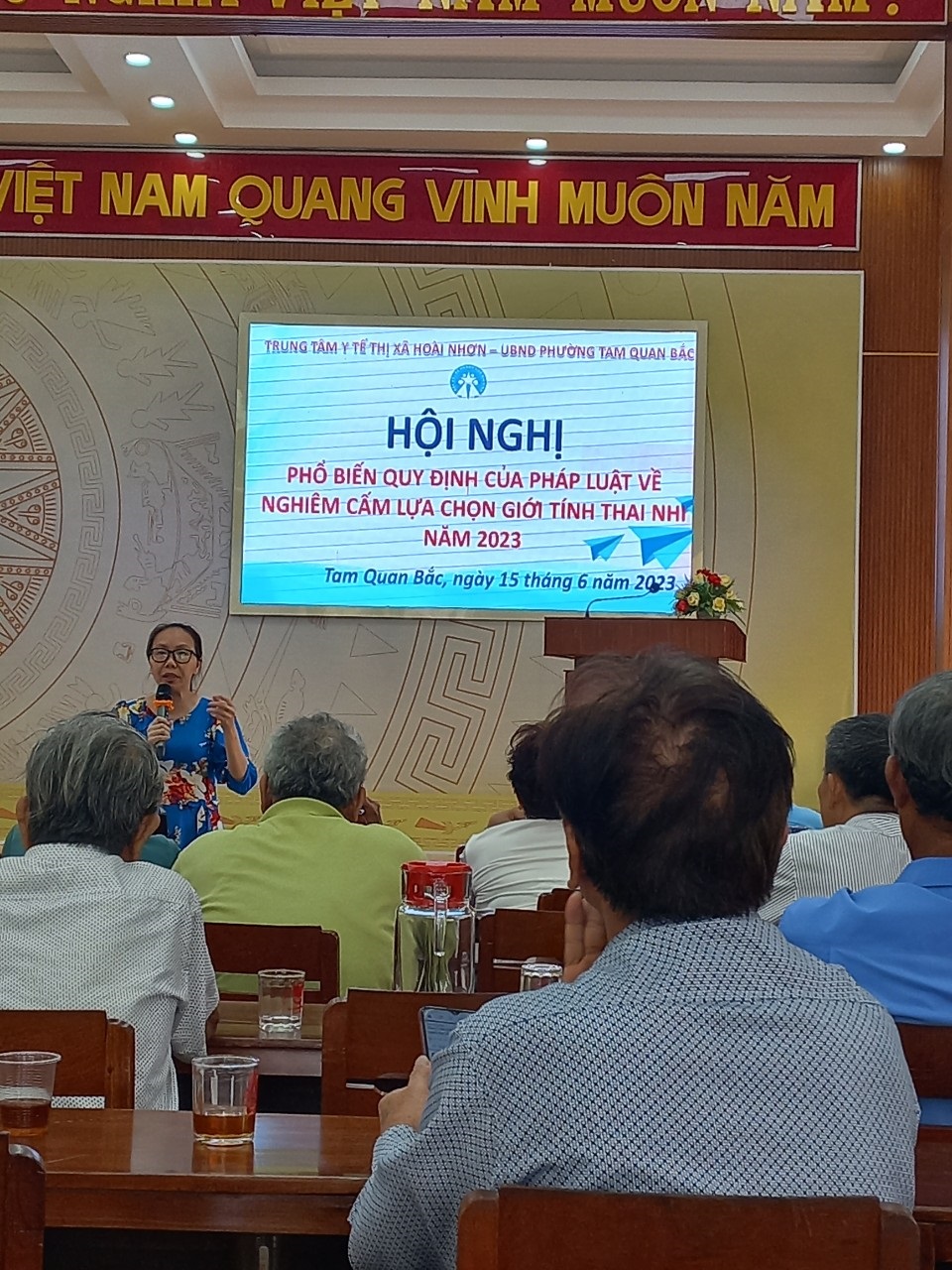 Hội nghị phổ biến quy định pháp luật về nghiêm cấm lựa chọn giới tính thai nhi tại TQB