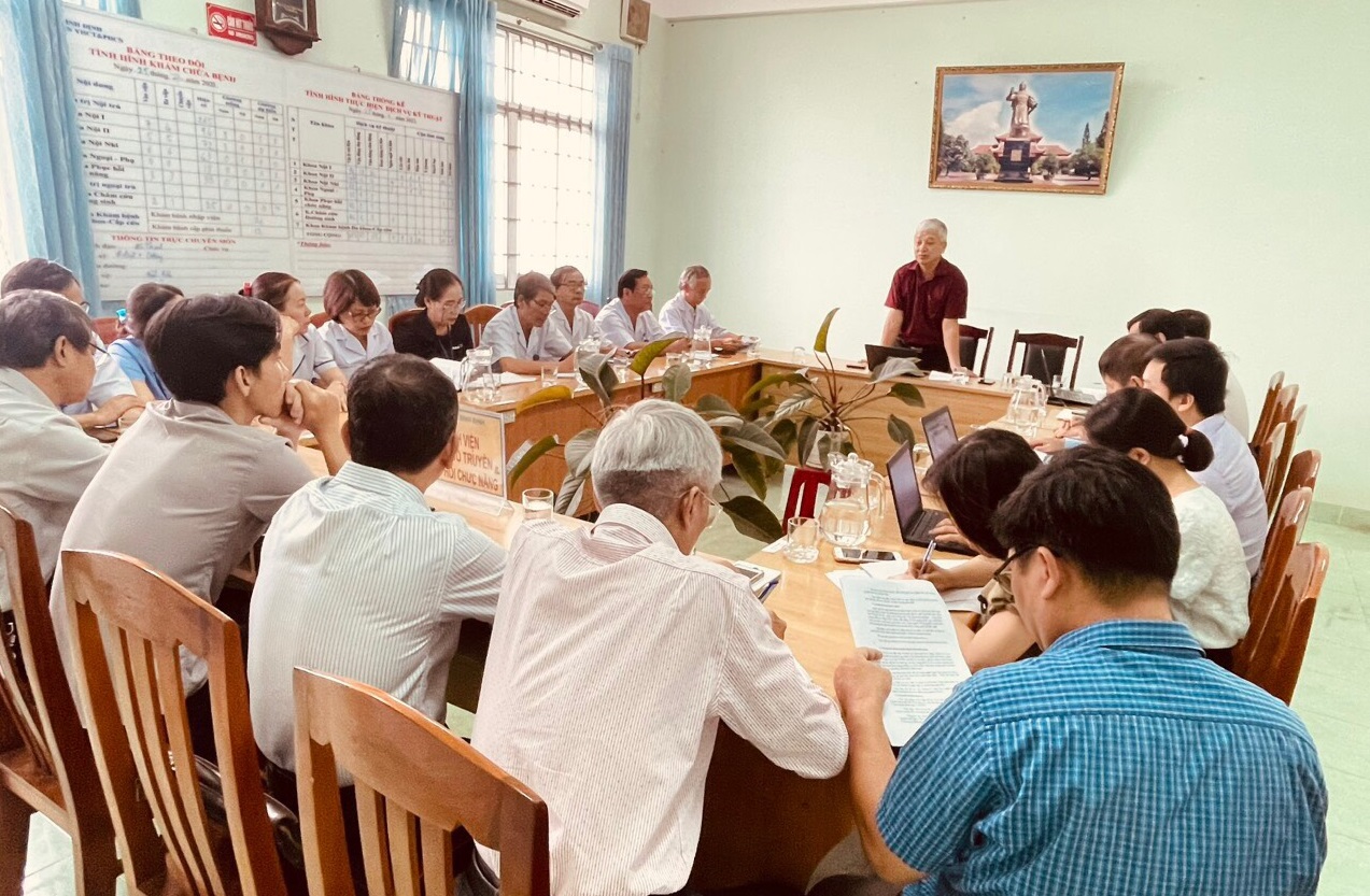 Sở Y tế kiểm tra công tác cải cách hành chính tại các đơn vị trực thuộc