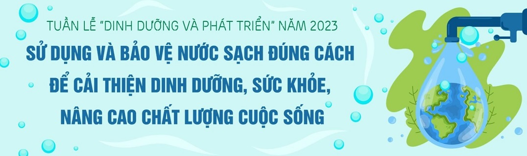 Hưởng ứng Tuần lễ “Dinh dưỡng và Phát triển” từ ngày 16/10 đến  23/10/2023